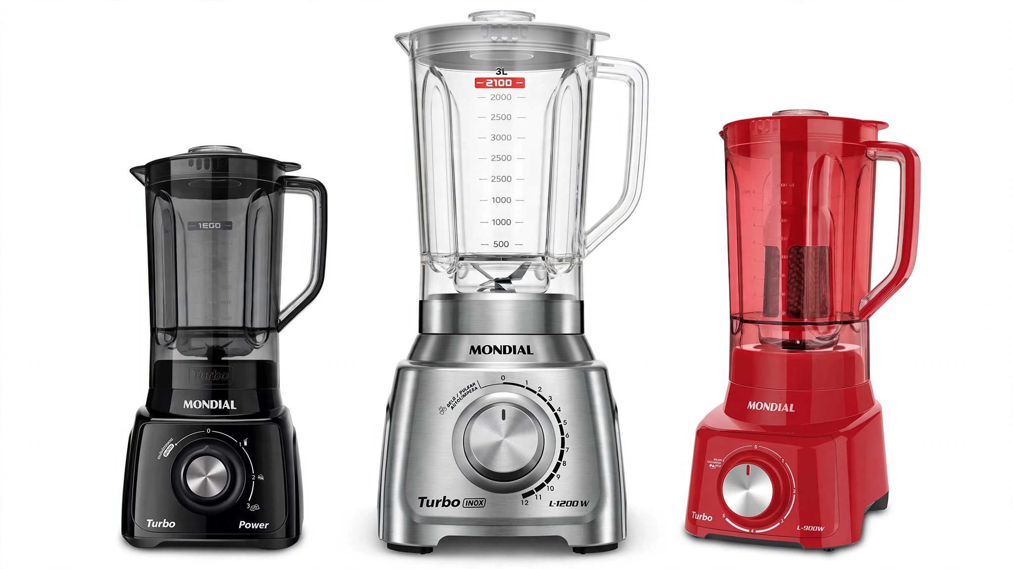 Melhor liquidificador Mondial em 2026: 5 modelos de 550 W a 1.200 W comparados