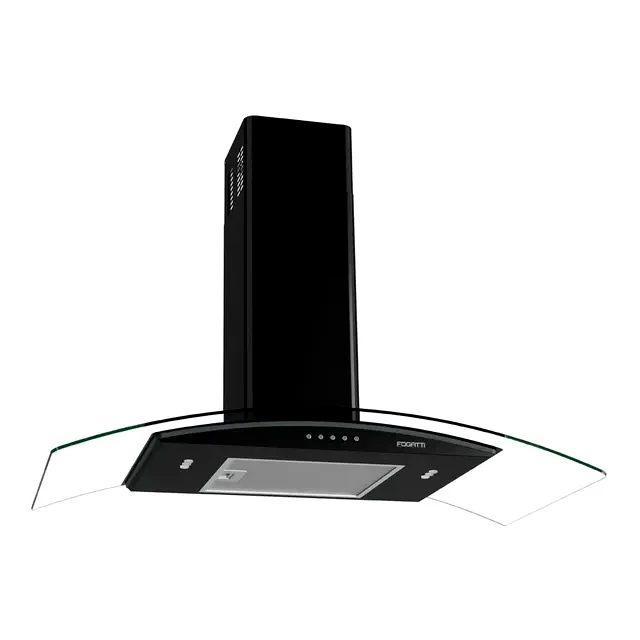 Fogatti Vidro Curvo Clean 90cm