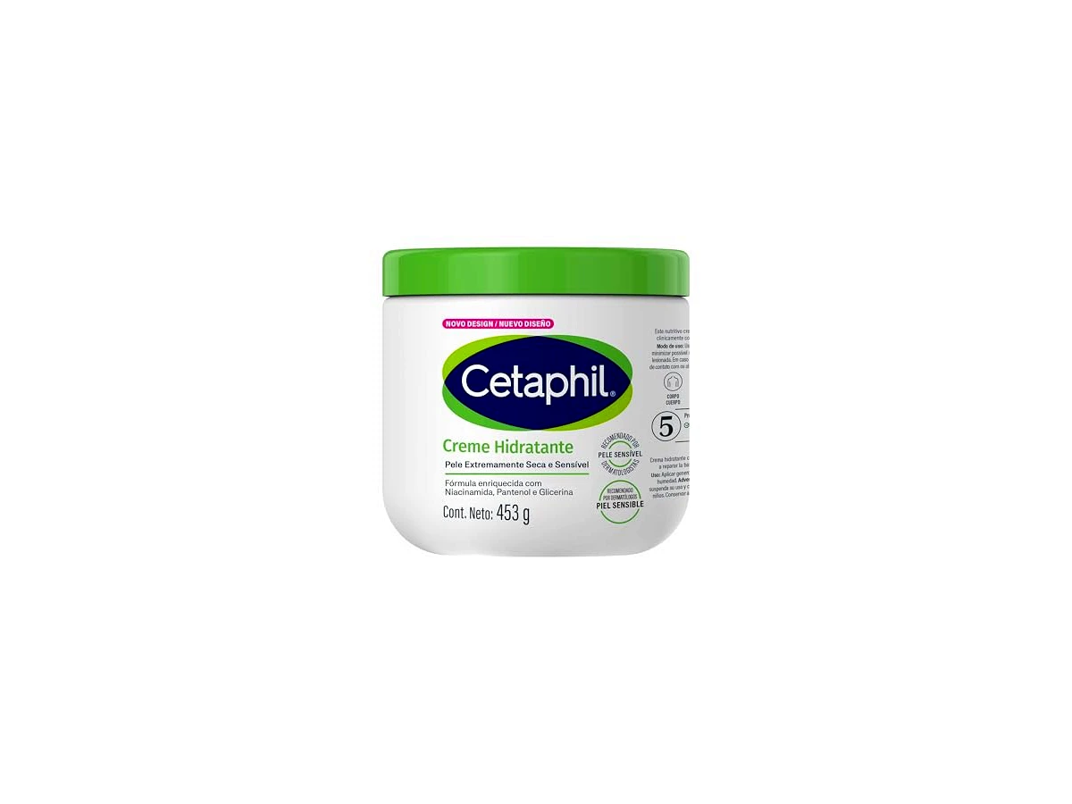 Cetaphil Creme Hidratante Corporal para Pele Extremamente Seca e Sensível 453g