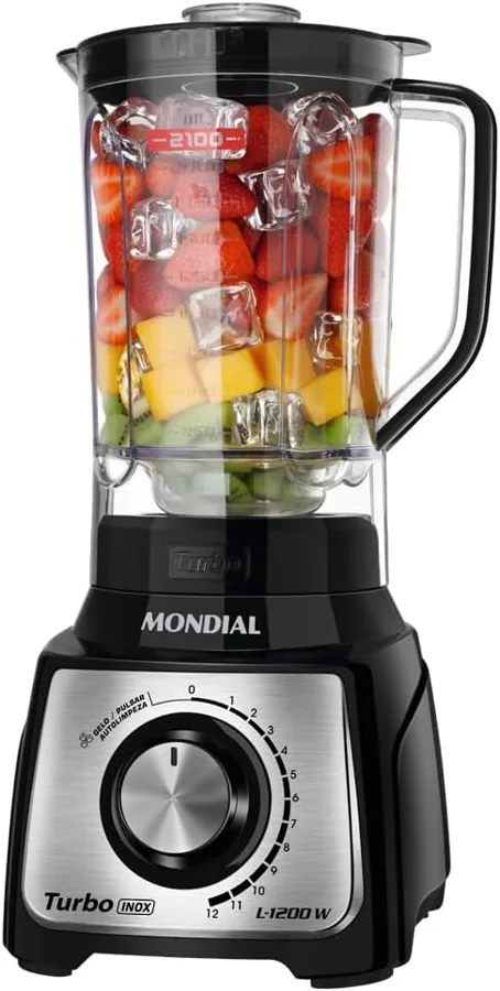 Mondial Turbo L-1200 BI 1.200 W Inox