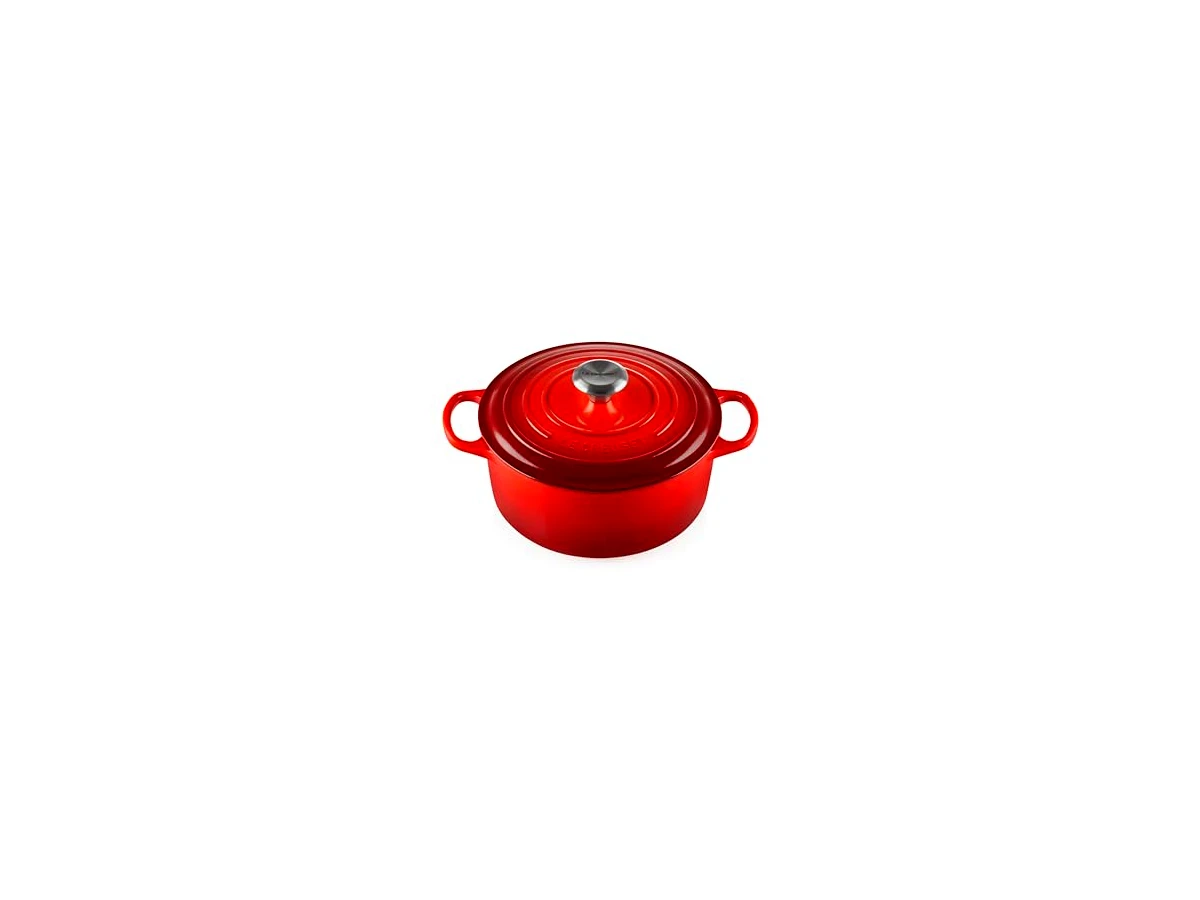 Panela Redonda Signature Le Creuset Ferro Fundido Esmaltado 24 cm 4,2 L Volcanic