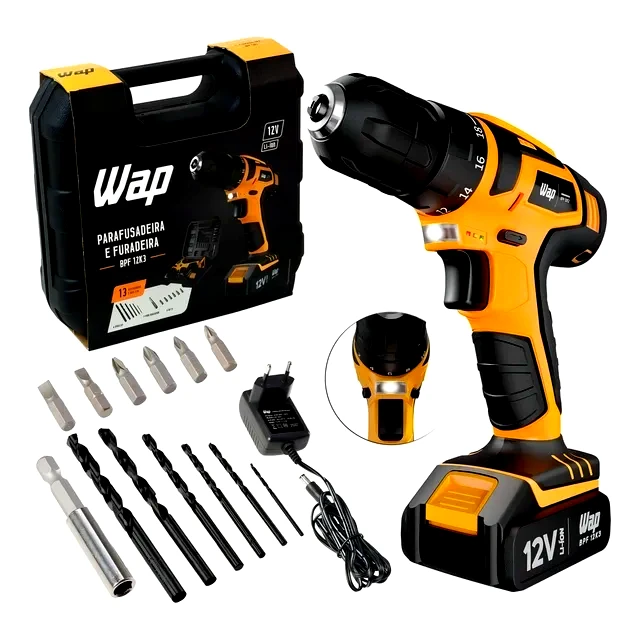 Parafusadeira Furadeira WAP BPF 12K3