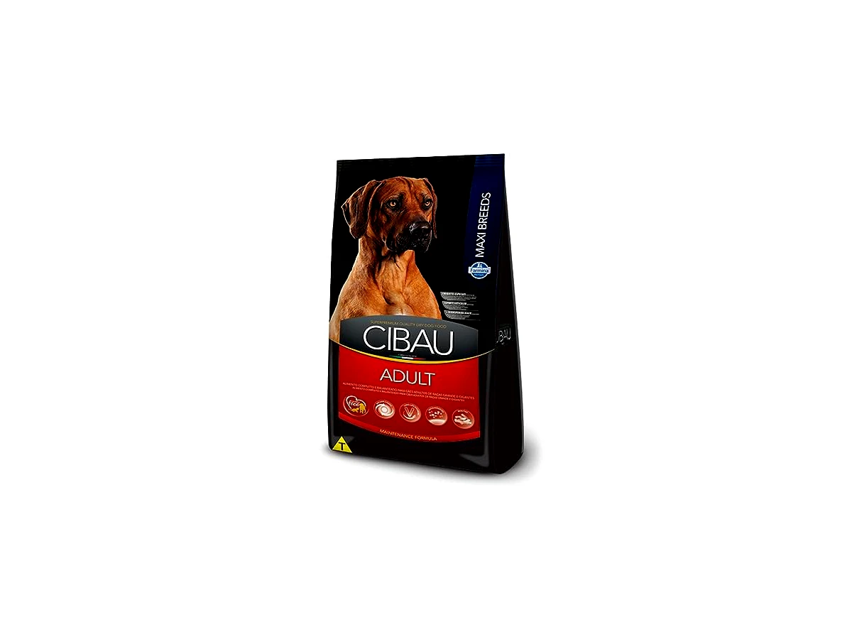 Cibau - Ração Maxi Breeds para Cães Adultos de Raças Grandes e Gigantes, 15kg Farmina