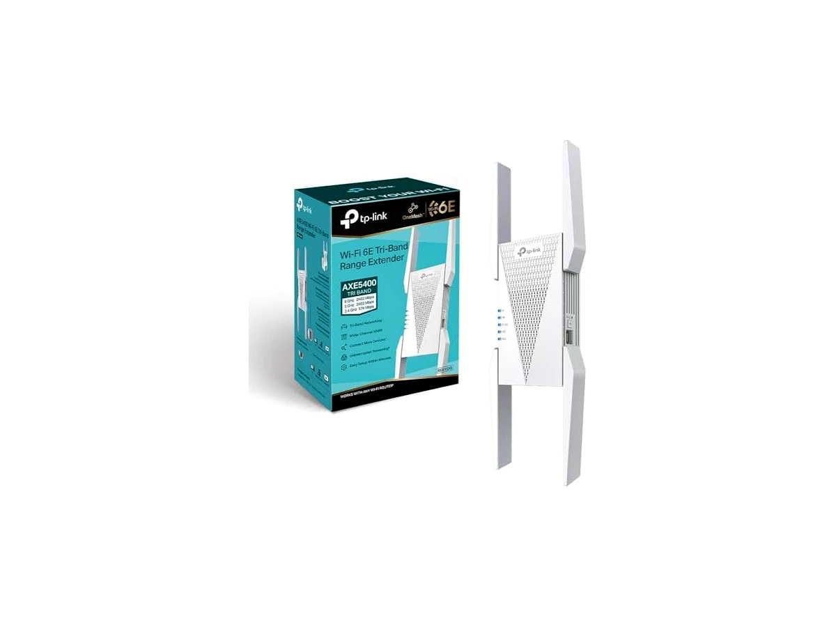 TP-Link Amplificador de sinal AXE5400 Wi-Fi 6E para casa (RE815XE)