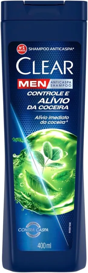 Clear Men Anticaspa Controle de Coceira