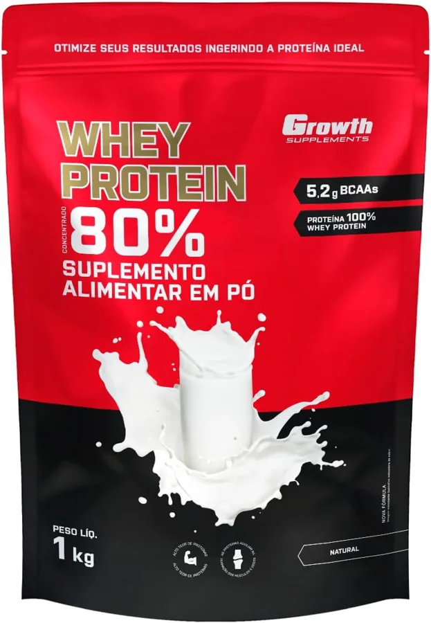 Growth Supplements Whey Protein Concentrado